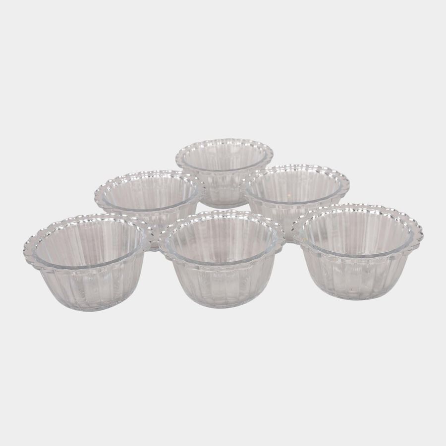260 ml Glass Bowl, Set of 6, , large image number null