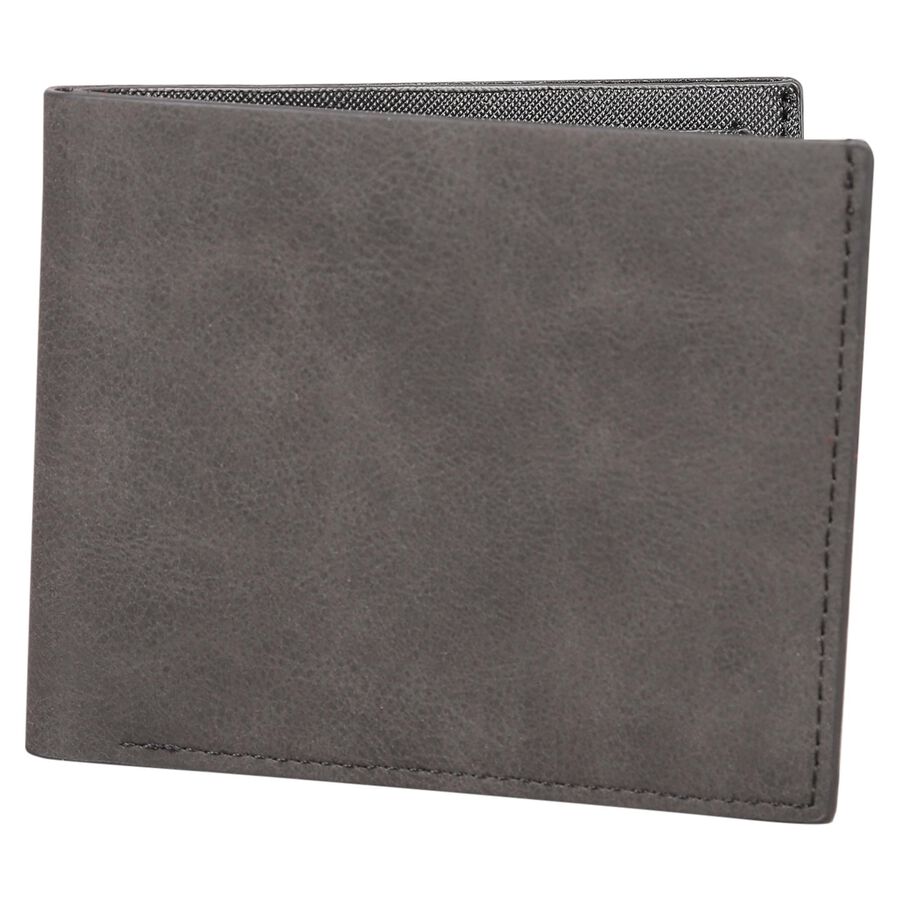 Men's Bi Fold Wallet, Polyurethane