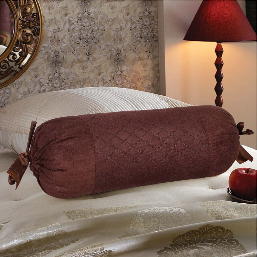 Coffee Cotton Bolster, , large image number null