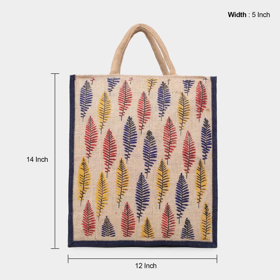 Multicolor Jute Bag, , large