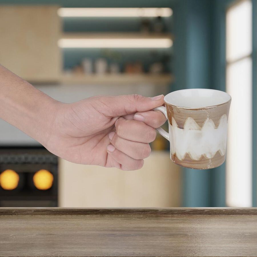 120 ml Stoneware Mug, Set of 6, , large image number null