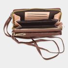 Women's Aqua Polyurethane Handbag, , small image number null