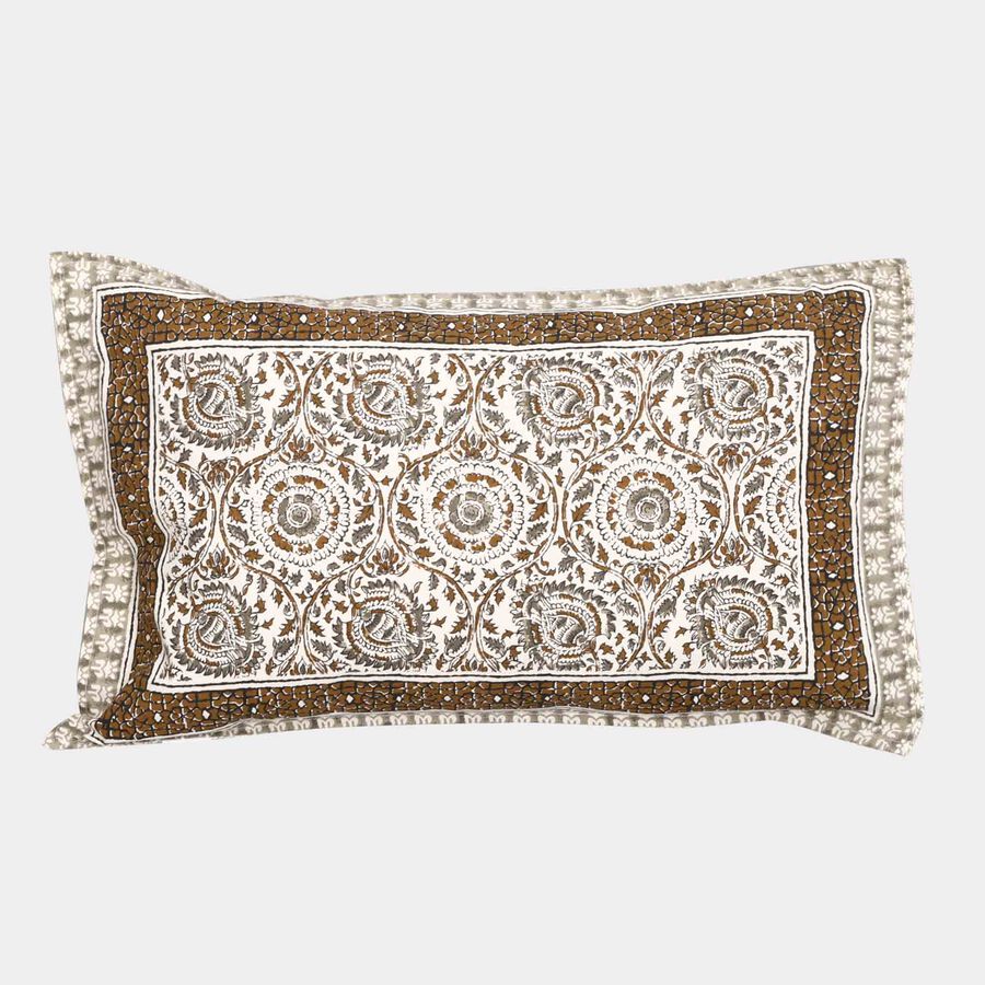 Brown Polyester Pillow Cover, , large image number null
