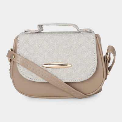 Woman's Beige Polyurethane Bag