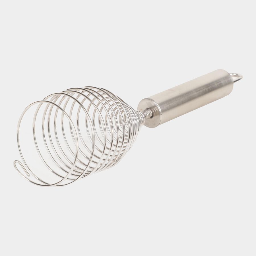 Silver Steel Egg Beater, , large image number null