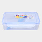 Plastic Lunch Box - 1 Big Container; 1 Small Container; 1 Spoon, , small image number null