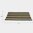 Green Polyester Bedside Runner, , small image number null