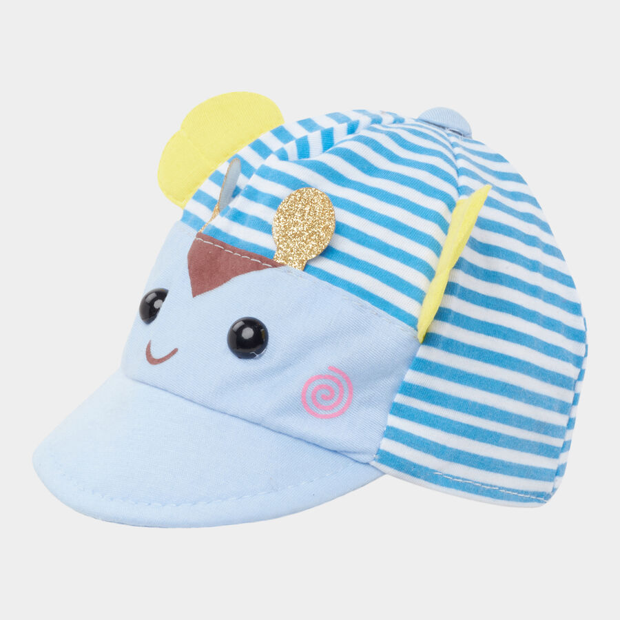 Kids' Blue Fabric Cap, , large image number null