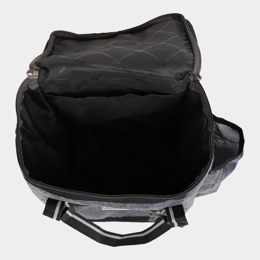 Dark Grey Polyester Lunch Bag, , large image number null