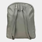 Women's Grey Polyurethane Backpack, , small image number null
