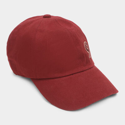 Men's Wine Cotton Cap