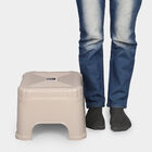 Brown Plastic Bath Stool, , small image number null