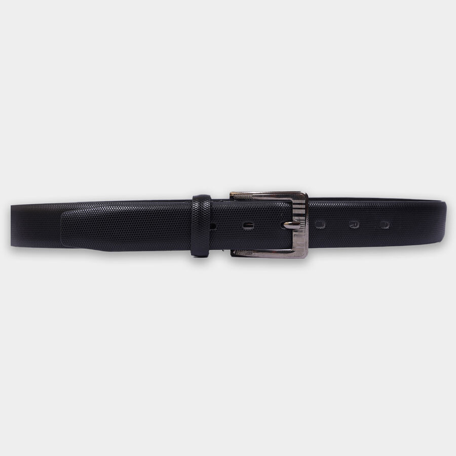 Men Formal Black Belt (32 in.), , large image number null