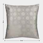 Grey Polyester Cushion Cover, , small image number null