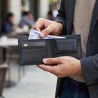 Black PU Wallet, , small