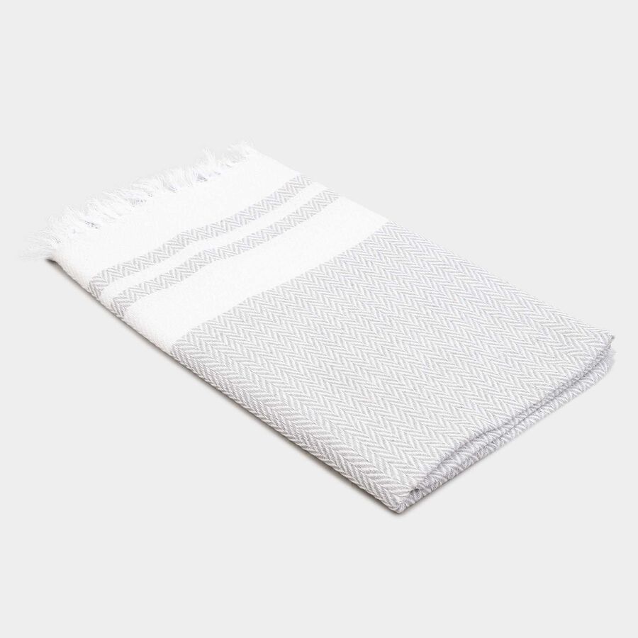 220 GSM Grey Cotton Bath Towel, , large image number null