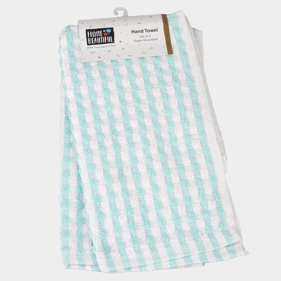 330 GSM Aqua Cotton Hand Towel, , large image number null