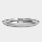 Stainless Steel Dinner Plate (Thali) - 27.5cm, , small image number null