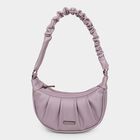 Women's Lilac Polyurethane Sling Bag, , small image number null