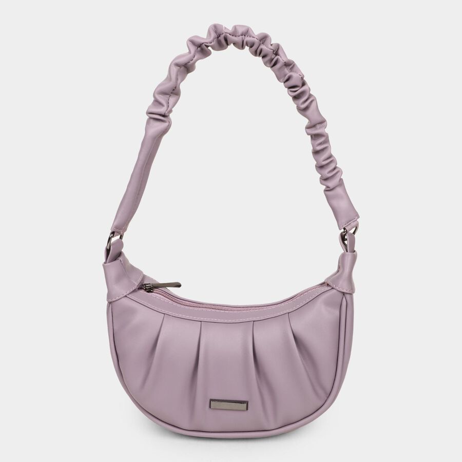Women's Lilac Polyurethane Sling Bag, , large image number null