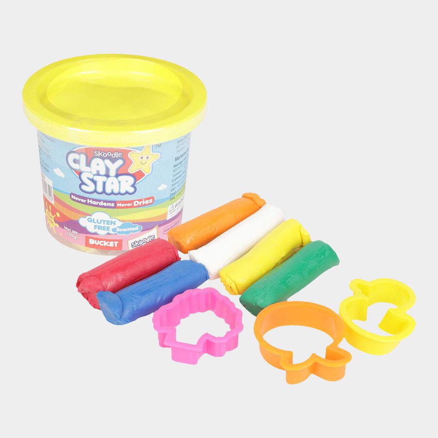 Non-Toxic Clay, 8.5 cm - Colour/Design May Vary, , large image number null
