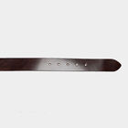 Men's Leather Casual Belt, Size 40, Smooth/Plain, , small image number null