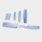 Plastic Hair Comb, Set of 6 - Colour/Design May Vary, , small image number null