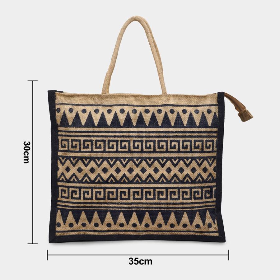 Beige Jute Bag, , large image number null