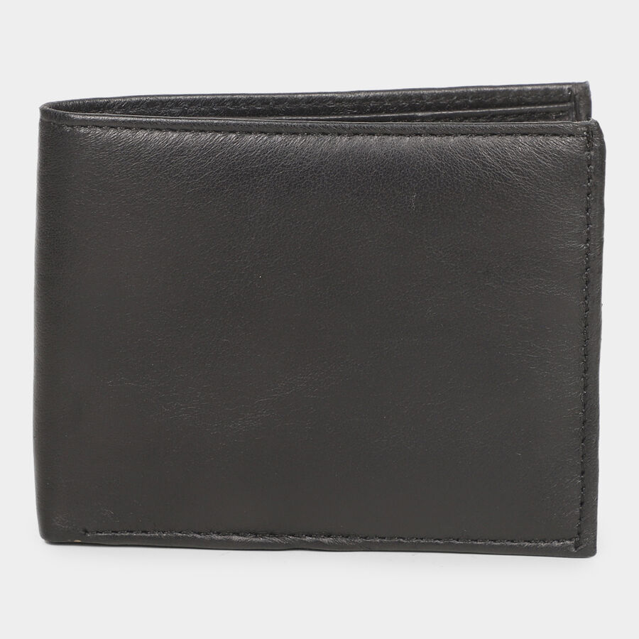 Men's Black PU Wallet, , large image number null