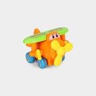 Kid's Orange Plastic Plane, , small