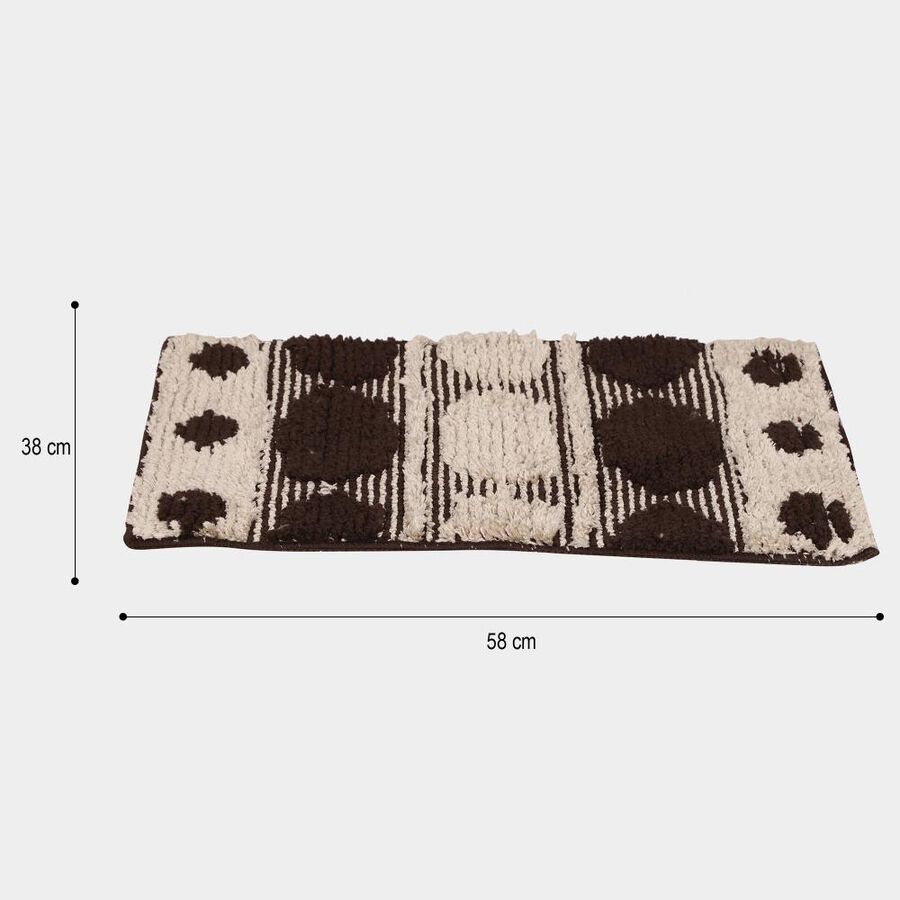 Anti-SKId Brown Polyester Door Mat, , large image number null