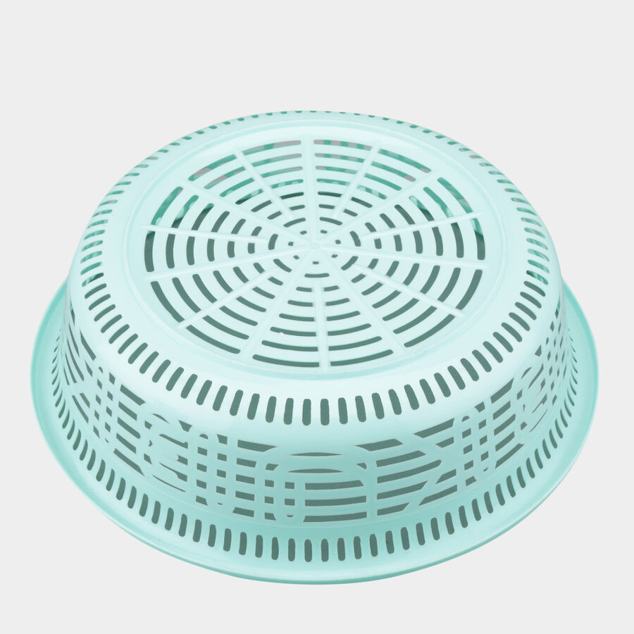 Green Plastic Basket, Set of 4, , large image number null
