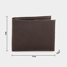 Men's Brown Polyurethane Wallet, , small image number null