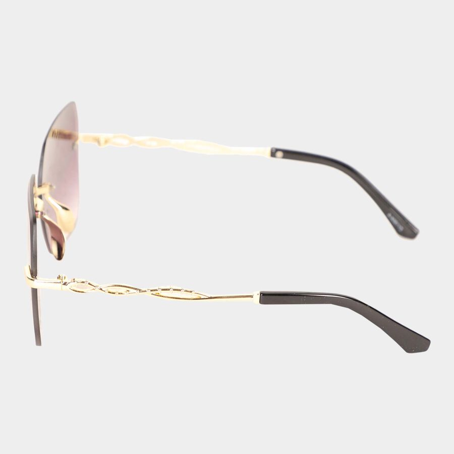 Women's Plastic Rectangle Sunglasses, , large image number null