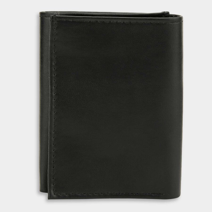 Men PU Black Wallet, , large image number null