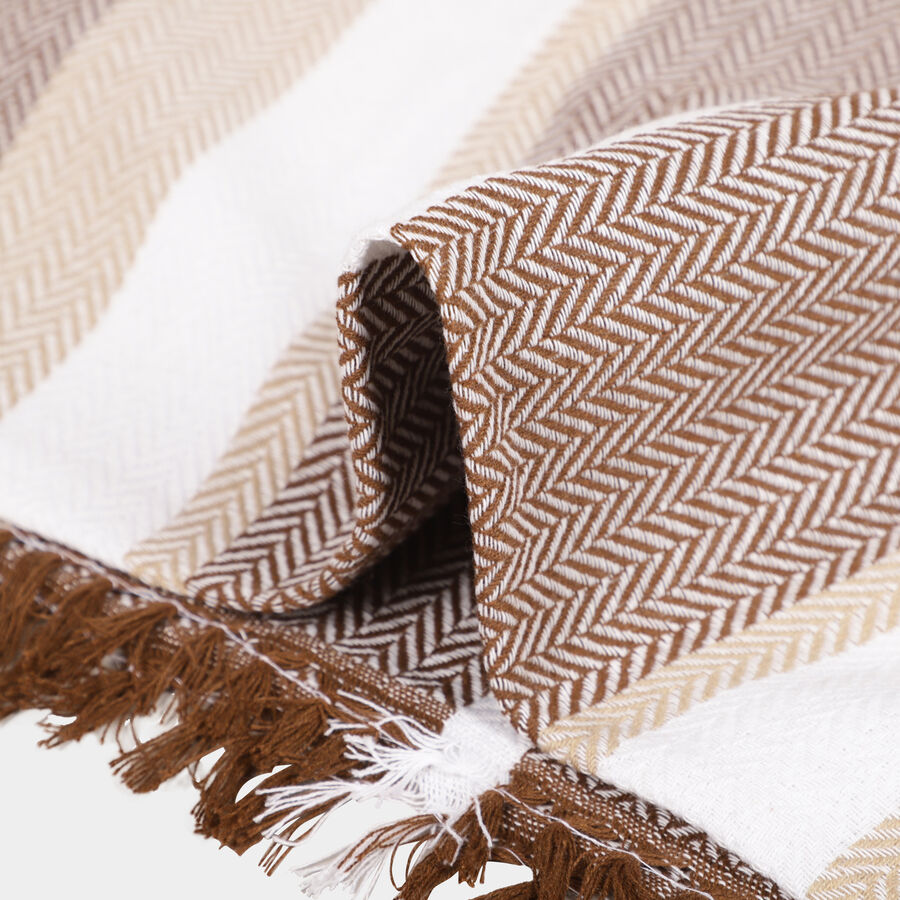 250 GSM Brown Cotton Bath Towel, , large image number null