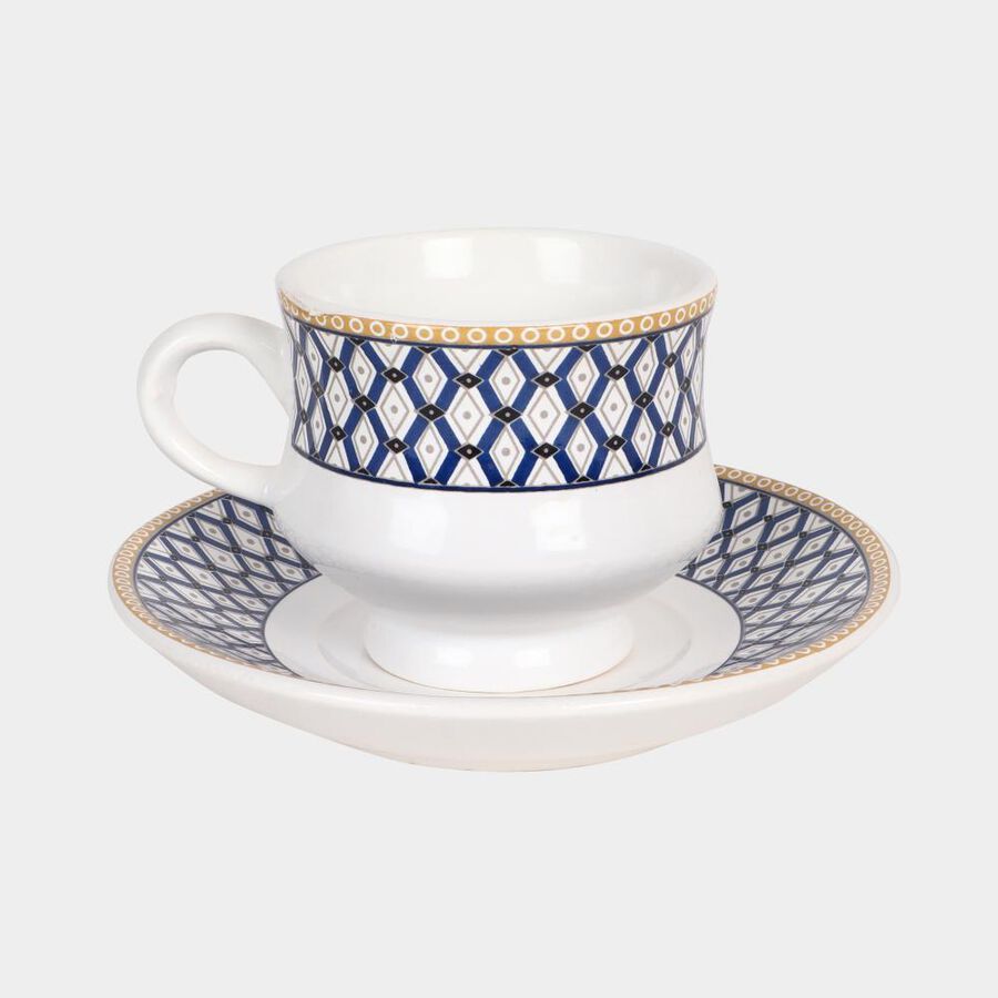 150 ml Stoneware Cup & Saucer Set, , large image number null