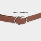 Women's Tan Polyurethane Belt, , small image number null