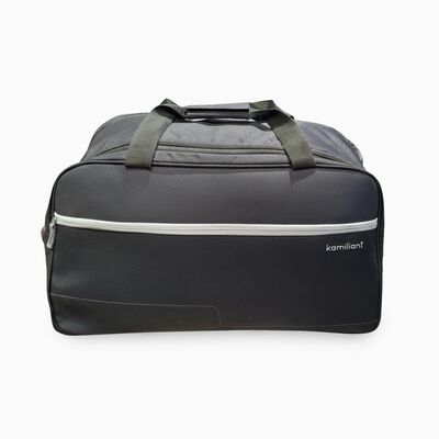 Black Polyester Duffle Trolley