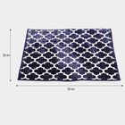 Blue Polyester Pooja Mat, , small