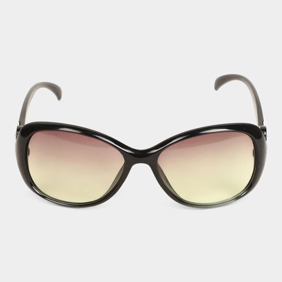 Women's Plastic Gradient Square Sunglasses, , large image number null