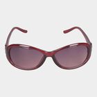 Women's Plastic Gradient Oval Sunglasses, , small