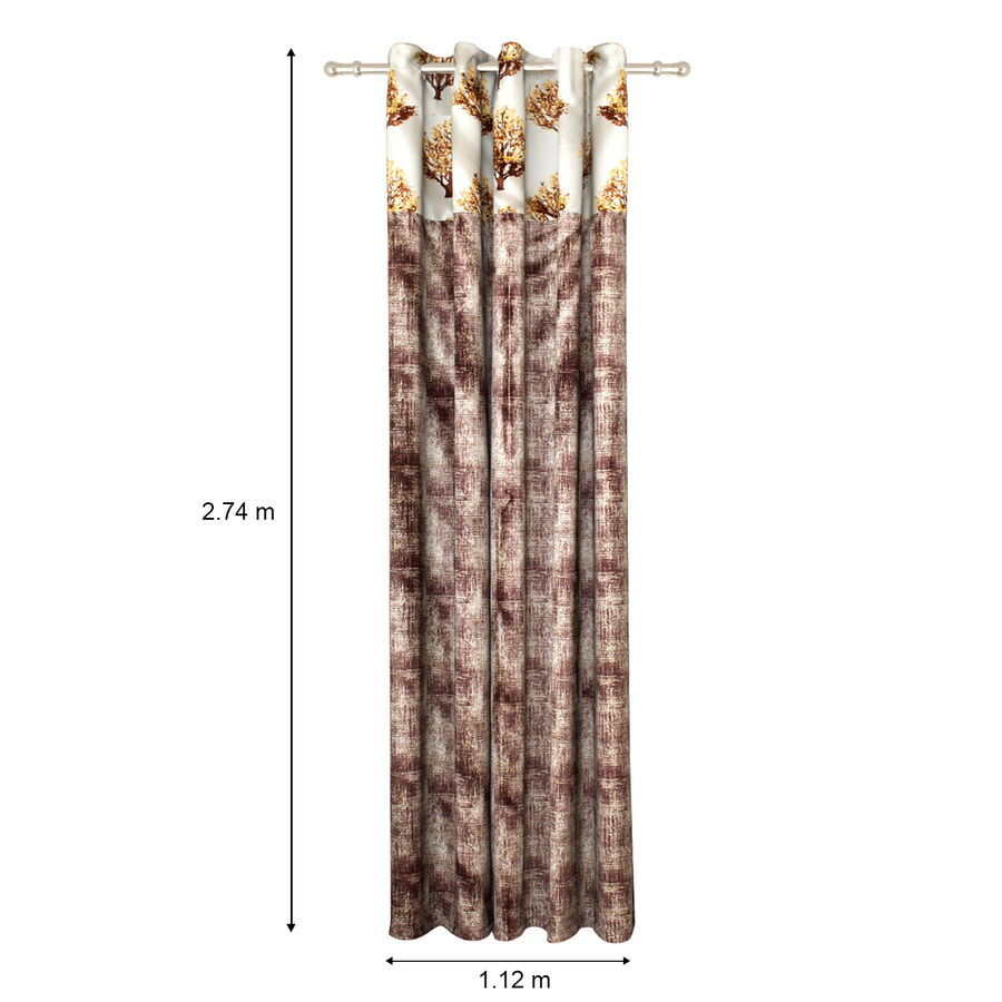 9 ft. Long Door Printed Curtain, , large image number null