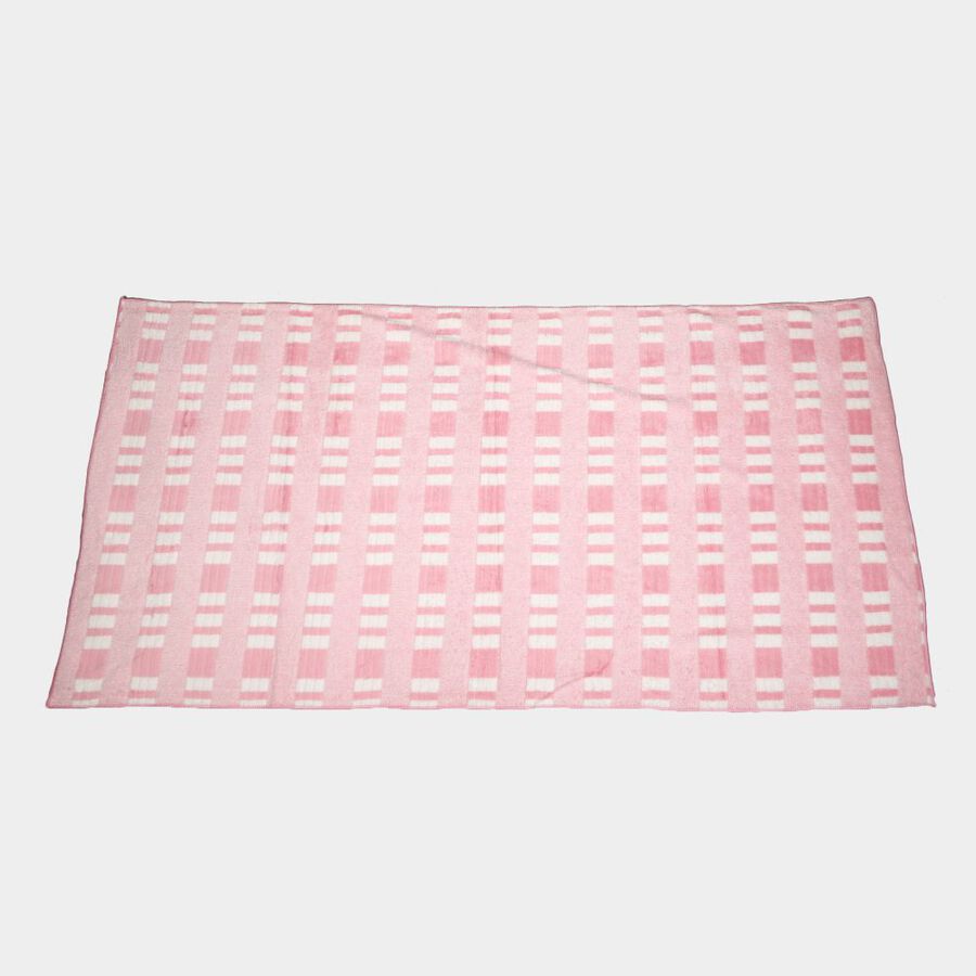 280 GSM Pink Microfiber Bath Towel, , large