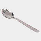 Set of 4 Stainless Steel Dessert Spoons, , small image number null