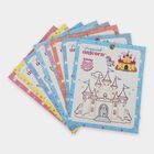 Kid's Unicorn Coloring Frame with Oil Pastel Colors , , small