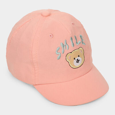 Kid's Pink Fabric Cap