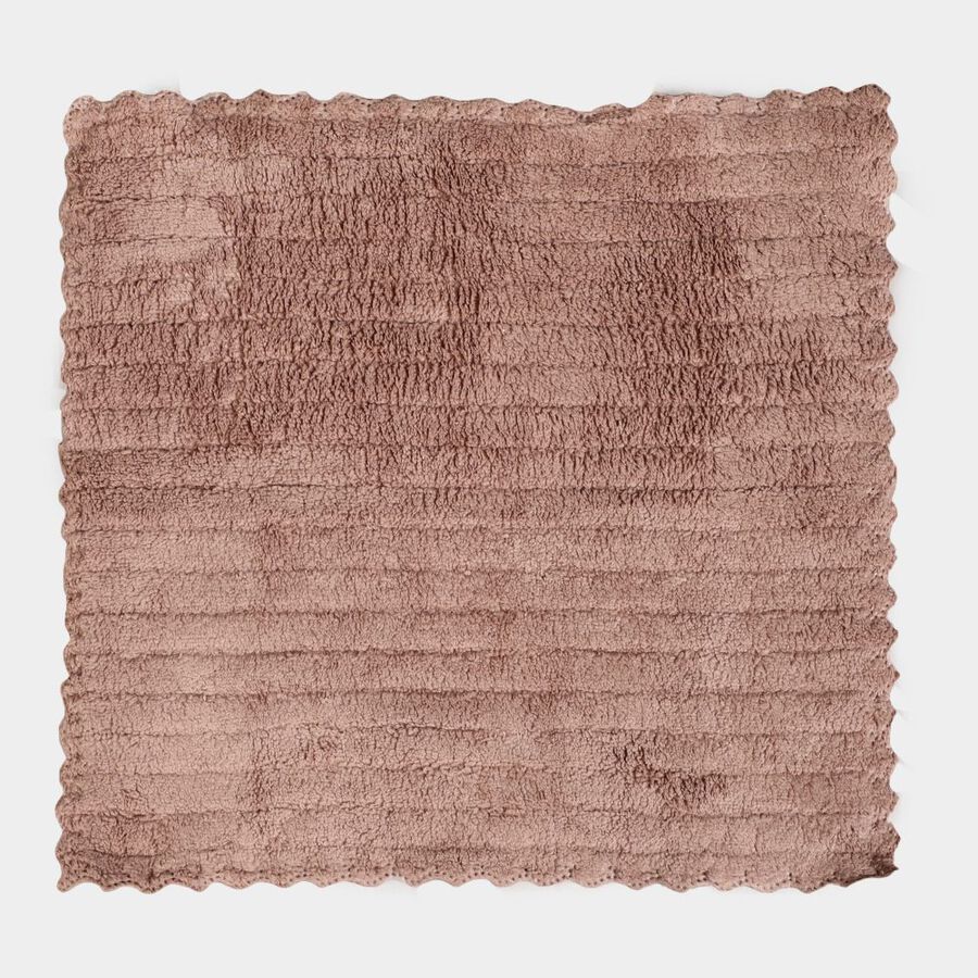 270 GSM Brown Microfiber Face Towel, , large