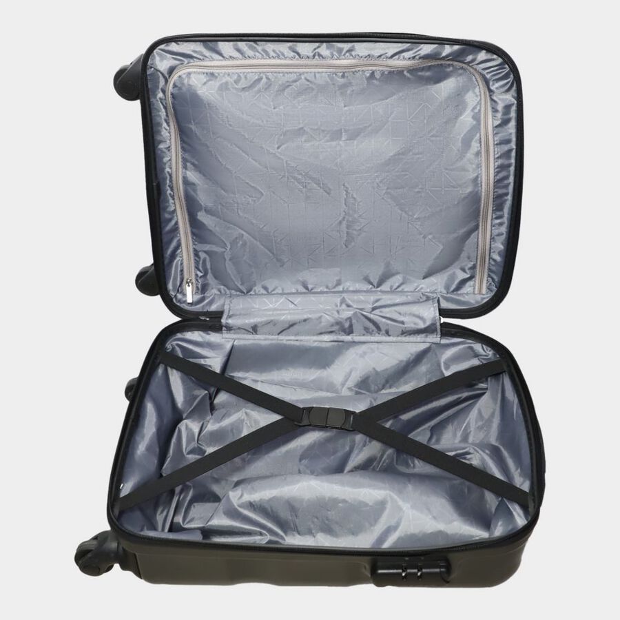 4-Wheel Dark Grey PVC Matee Hard Case Trolley, Small + Medium + Large, , large image number null