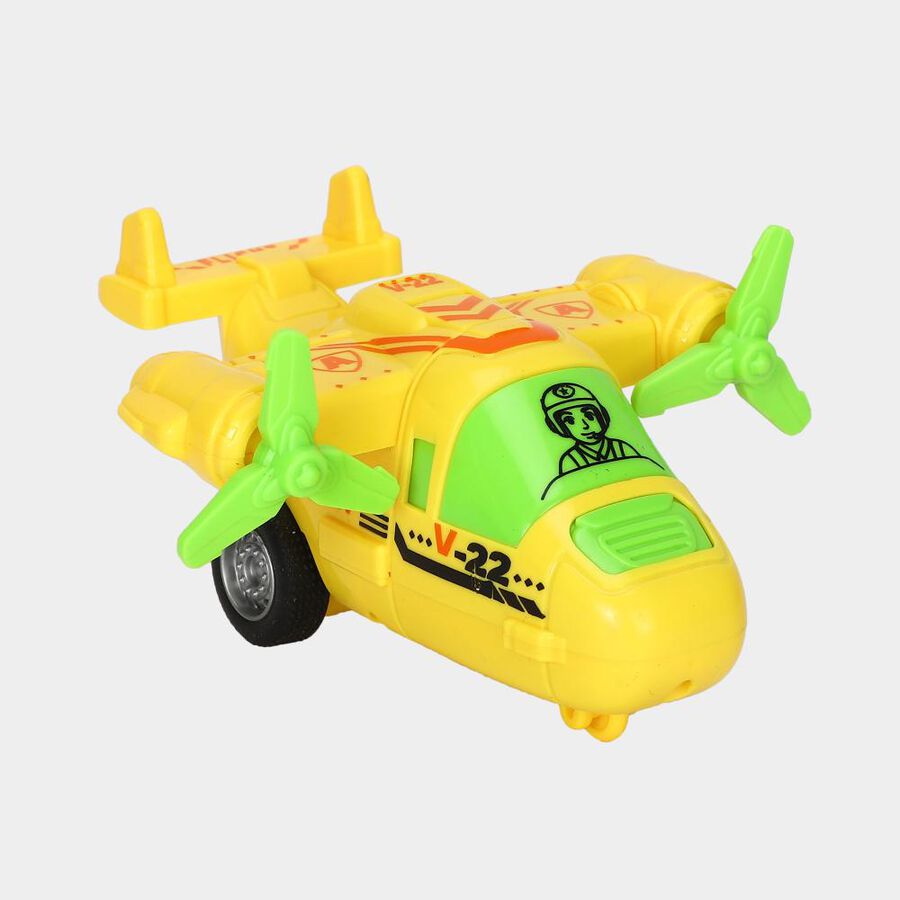 Kid's Rotating Military Aircraft Helicopter Toy, , large